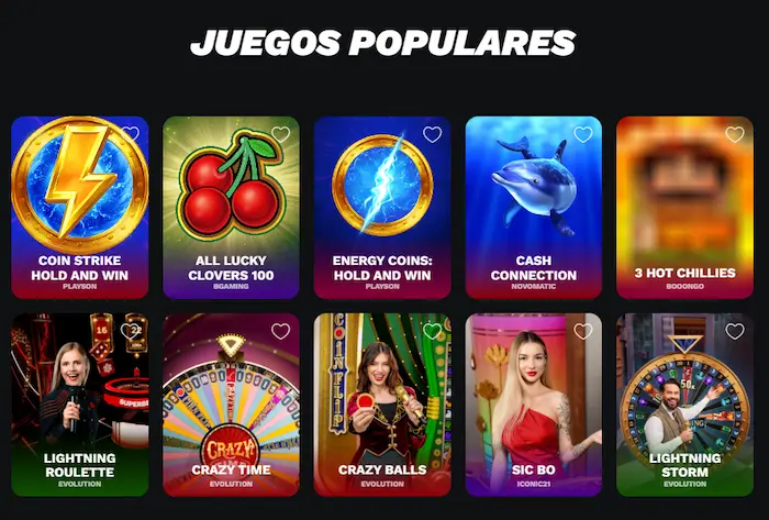 BetOnRed Juegos games